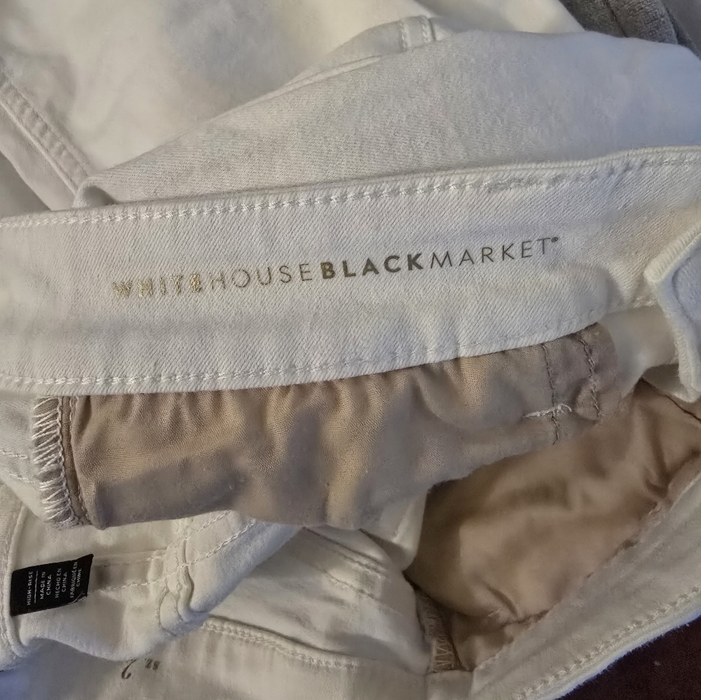 White Denim Pants by White House Black Market - Picture 4 of 10